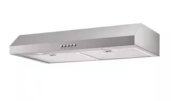 30 in. 320 CFM Convertible Under Cabinet Range Hood in Stainless Steel