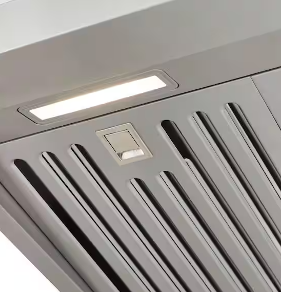 Sarela 30 in. W x 7 in. H 500CFM Convertible Under Cabinet Range Hood in Stainless Steel with LED Lights and Filter