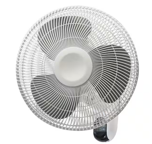 16 in. Indoor Wall Mount Fan with Remote