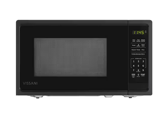 0.7 cu. ft. 700-Watt Countertop Microwave in Black