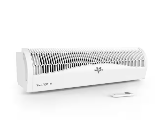 Transom 26 in. 4-Speeds Window Fan with Remote Control Reversible Exhaust Mode Weather Resistant Case Whole Room