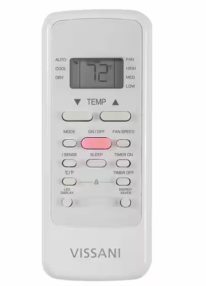 5,000 BTU 115-Volt Window Air Conditioner for 150 sq. ft. Rooms in White