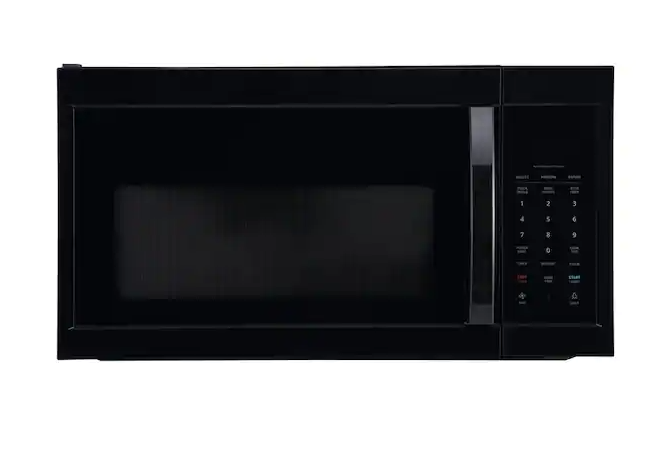 1.7 cu. ft. 1000-Watt Over the Range Microwave in Black