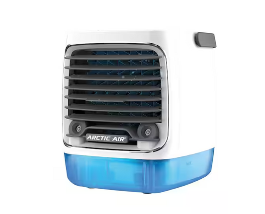 Turbo Chill Desktop Evaporative Space Cooler with LED Nightlight