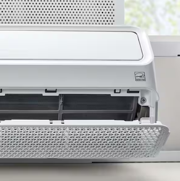 12,000 (DOE) BTU 115-Volt Window Air Conditioner for 550 sq. ft. Rooms with Remote in White
