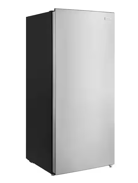 7.1 cu. ft. Manual Defrost Convertible Upright Freezer in Stainless Steel Look