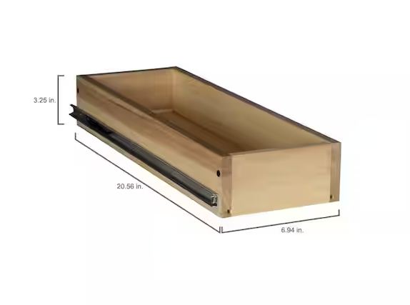 7 in. Pull-Out Drawer for 12 in. Base Cabinet