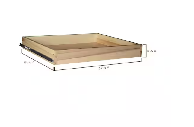 25 in. Pull-Out Drawer for 30 in. Base Cabinet
