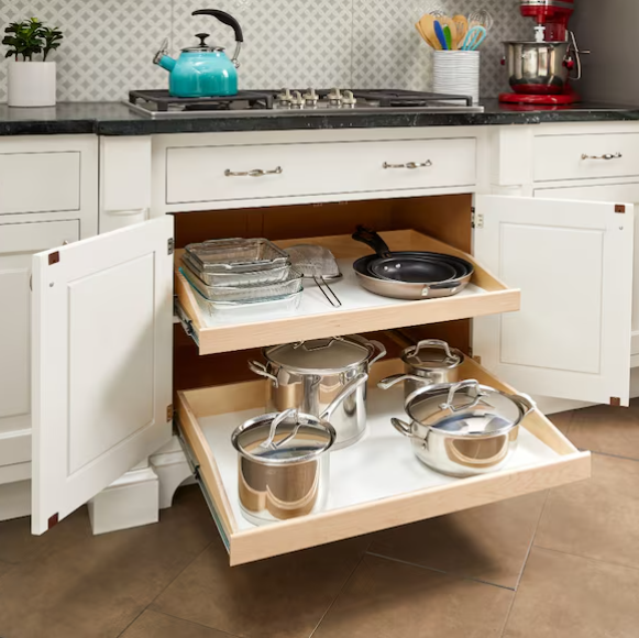 Made-to-Fit Customizable Slide-Out Shelf