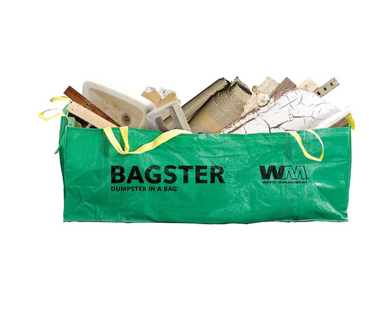 WM Bagster Dumpster In A Bag 8' x 4' x 2'6" 3CUY 3300lb Weight, 331