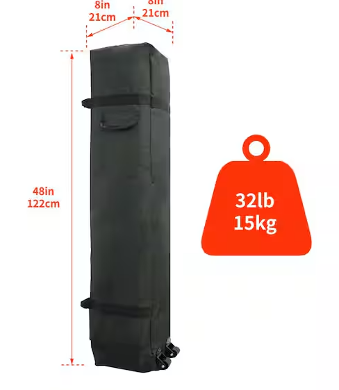 10 ft. x 10 ft. Blue Instant Canopy Pop Up Tent