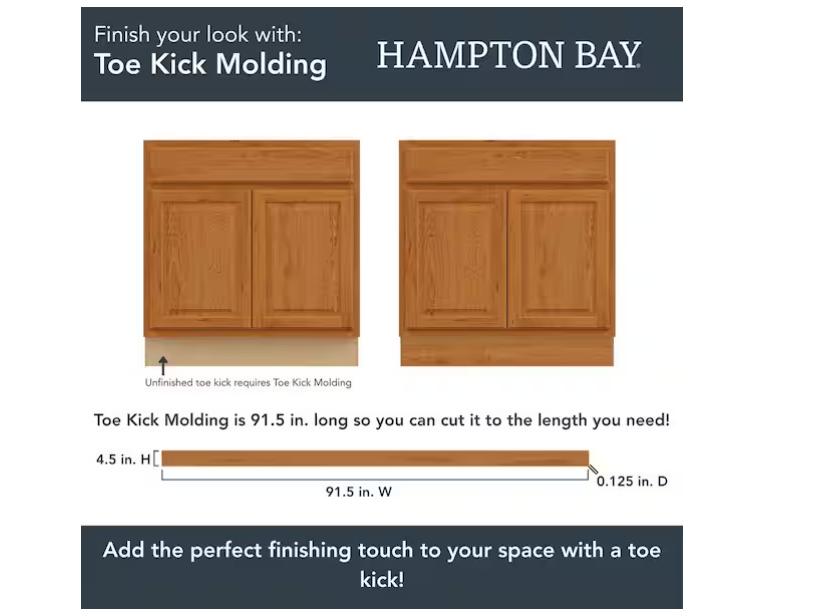 Hampton 36 in. W x 24 in. D x 34.5 in. H Assembled Base Cabinet in Medium Oak