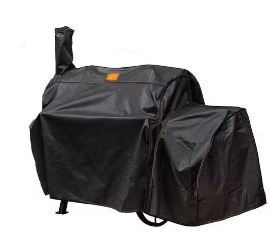 Offset Smoker Grill Cover Weather Resistant Heavy Duty Waterproof for Smoking