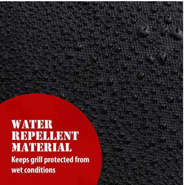 Grill Cover 65 in Easy to Clean Weather Resistant Design Heavy-duty Vinyl