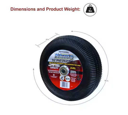 10 in. Pneumatic Tire
