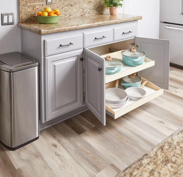 Made-to-Fit Customizable Slide-Out Shelf