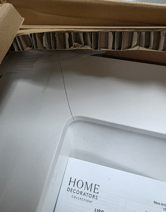 Beaufort 24 in. Single Sink Light Birch Bath Vanity with White Engineered Stone Top (Assembled)