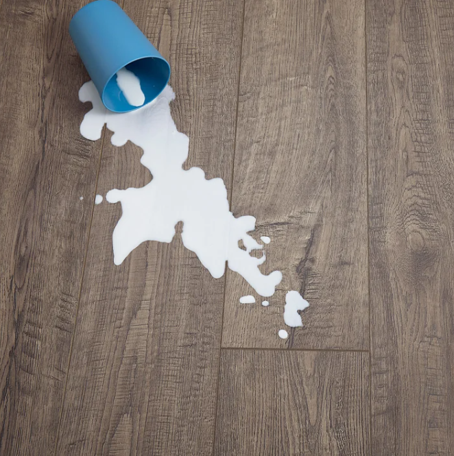 Mohawk Home 12MM Thick 6.1in X 47.2in AC4 Waterproof Surface Laminate Wood Plank Flooring (18.14 sq ft/ctn)