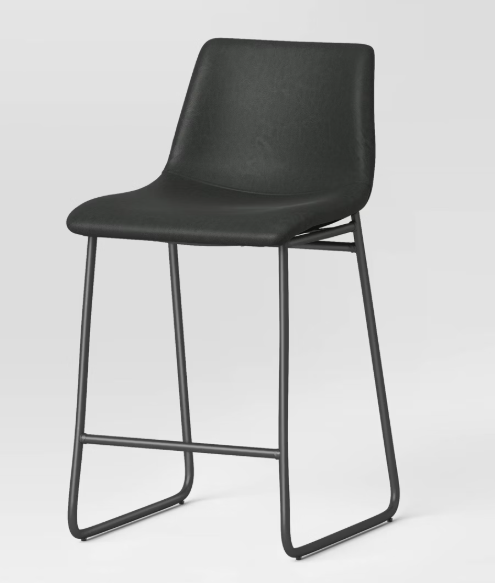 Bowden Faux Leather Counter Height Barstool - Threshold