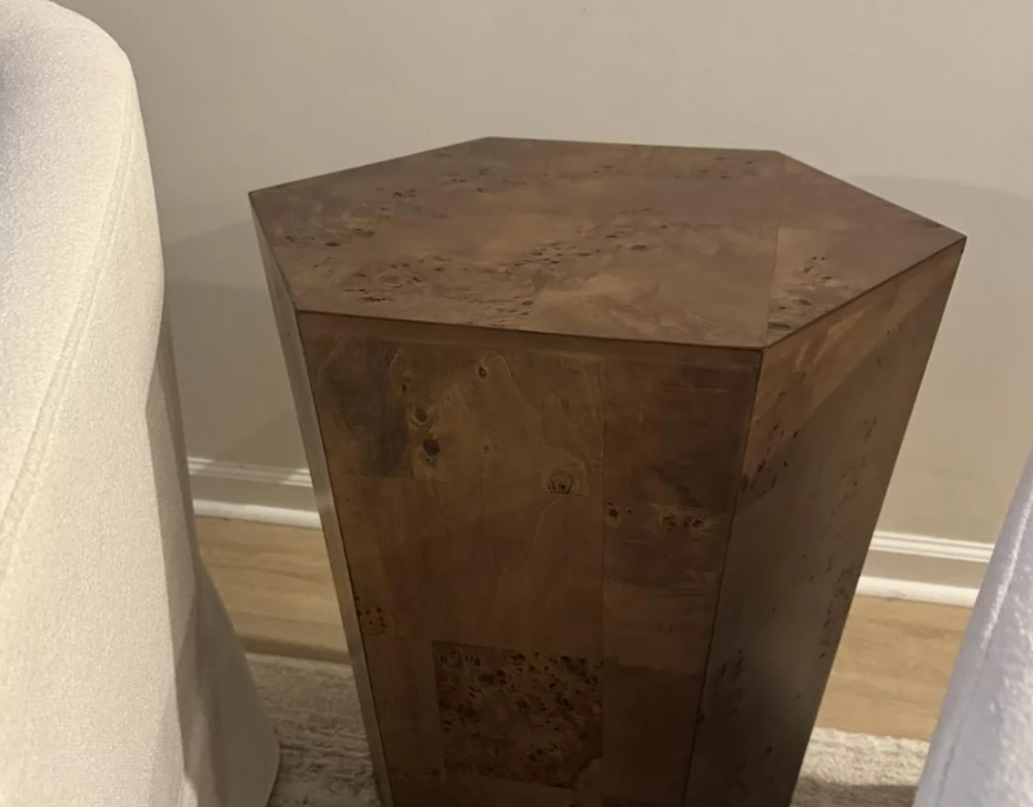 Ogden Burled Wood Accent Table - Threshold™ designed with Studio McGee