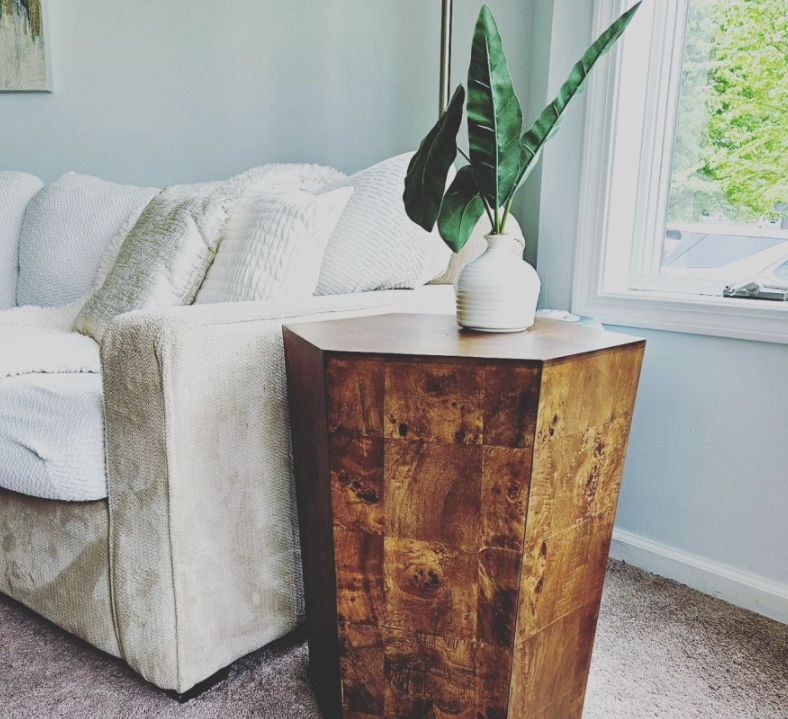 Ogden Burled Wood Accent Table - Threshold™ designed with Studio McGee