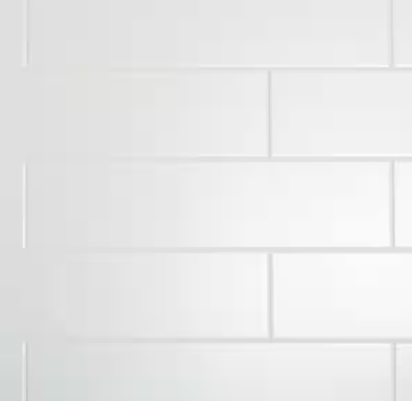 Restore 4 in. x 16 in. Ceramic Bright White Subway Tile (13.20 sq. ft./Case)