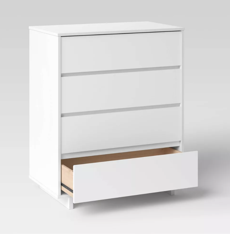 Modern 4 Drawer Dresser - Room Essentials