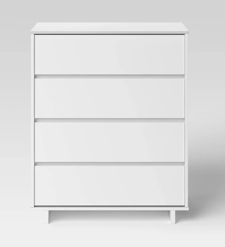 Modern 4 Drawer Dresser - Room Essentials