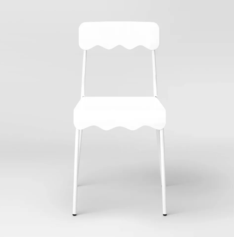 Set of 2 Wavy Metal Dining Chair - Room Essentials