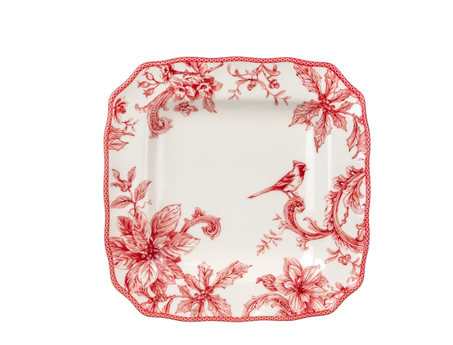222 Fifth Christmas Lane 12-piece Dinnerware Set