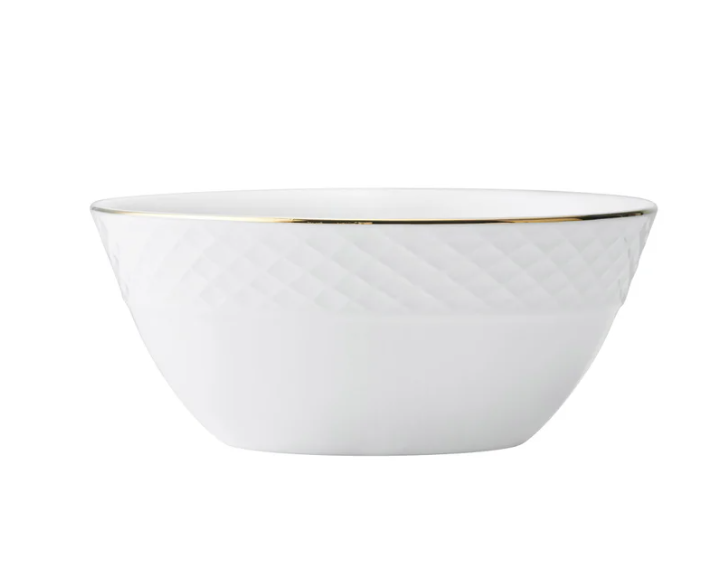 Mikasa Trellis Gold 12-piece Bone China Dinnerware Set