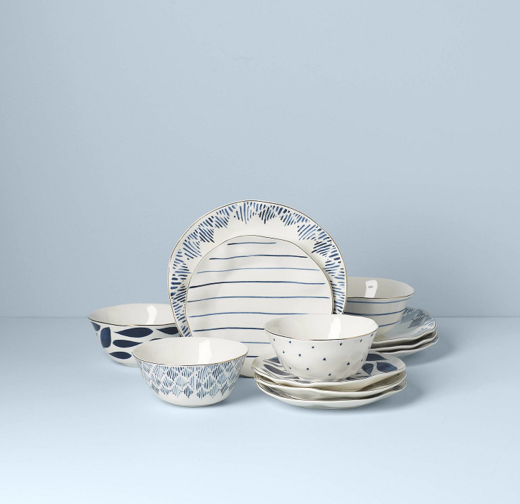 Lenox Blue Bay 12-pc. Dinnerware Set