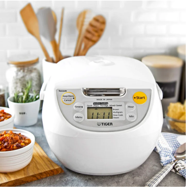Tiger 5.5-Cup Micom Rice Cooker and Warmer