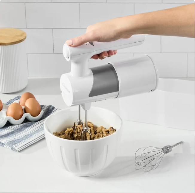 Cuisinart 5 Speed Hand Mixer with Whisk and Storage Case
