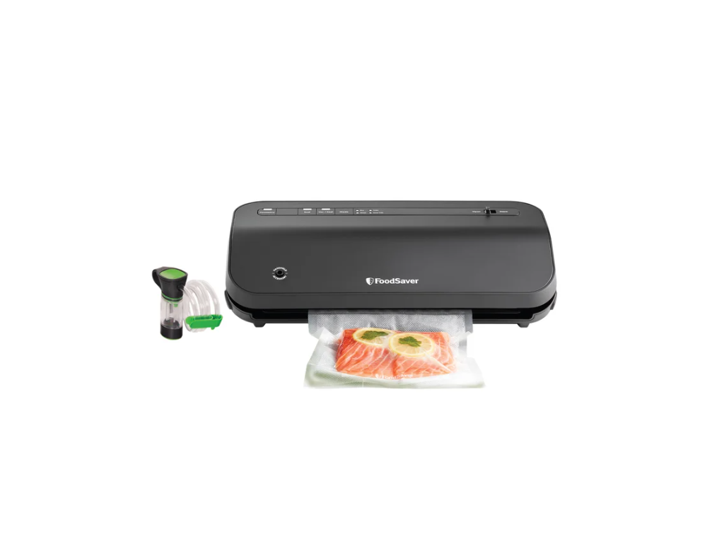 FoodSaver Preserve Vacuum Sealing System Starter Kit with Bags and Rolls