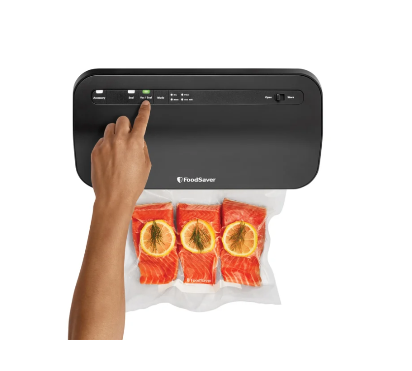 FoodSaver Preserve Vacuum Sealing System Starter Kit with Bags and Rolls