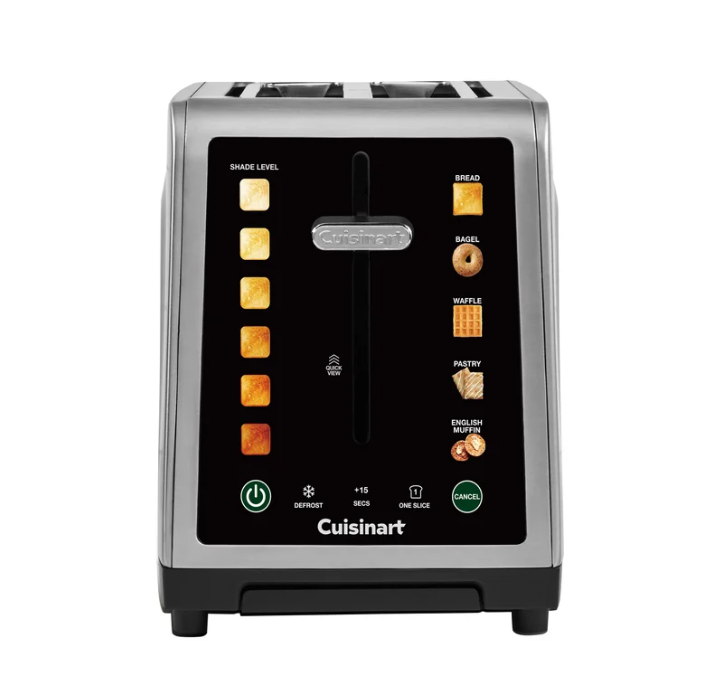 Cuisinart SimpliTouch XL Color Touchscreen 2-Slice Toaster