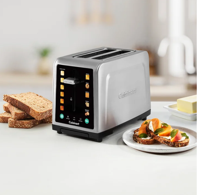 Cuisinart SimpliTouch XL Color Touchscreen 2-Slice Toaster