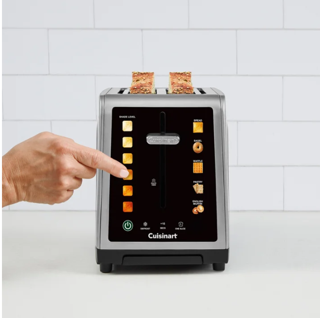 Cuisinart SimpliTouch XL Color Touchscreen 2-Slice Toaster