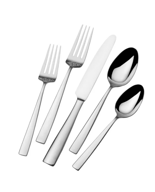 Gourmet Settings 20-Piece Stainless Steel Flatware Set Mode