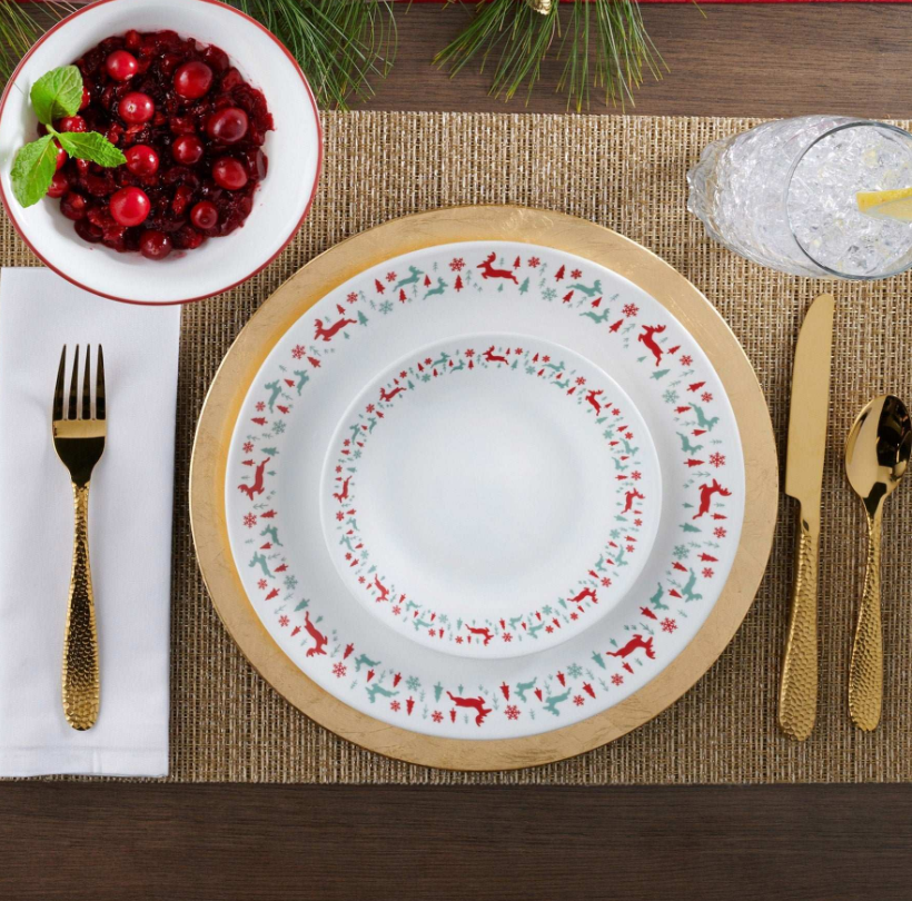 Corelle Be Merry 20-piece Dinnerware Set
