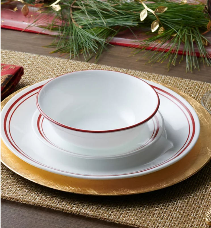 Corelle Logan 20-Pc. Dinnerware Set