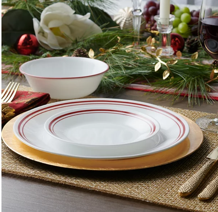 Corelle Logan 20-Pc. Dinnerware Set