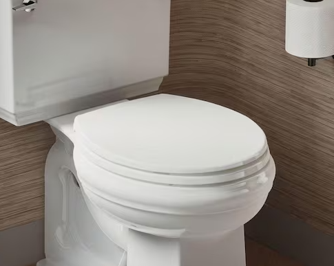 Broadwood Round Toilet Seat in White