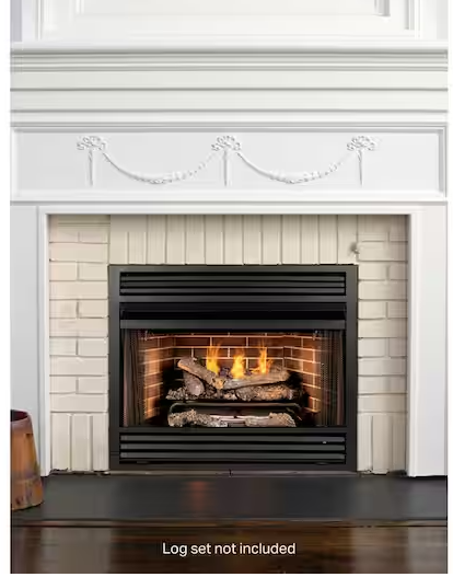 Firebrick Panel Set for 32 in. Zero Clearance Ventless Dual Fuel Fireplace Insert