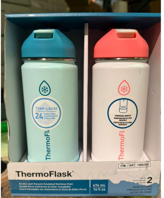 ThermoFlask 16oz Stainless Steel Kids