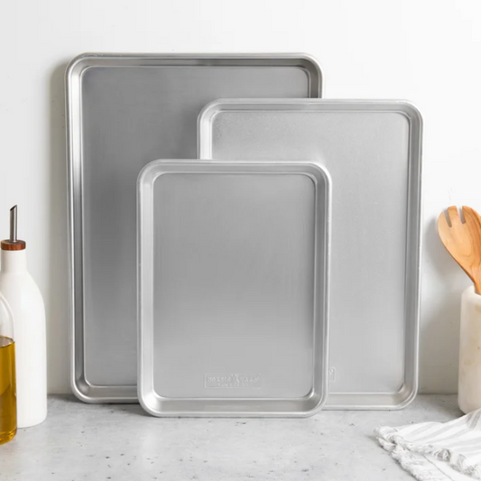 Nordic Ware Naturals 3-piece Baking Sheet Set