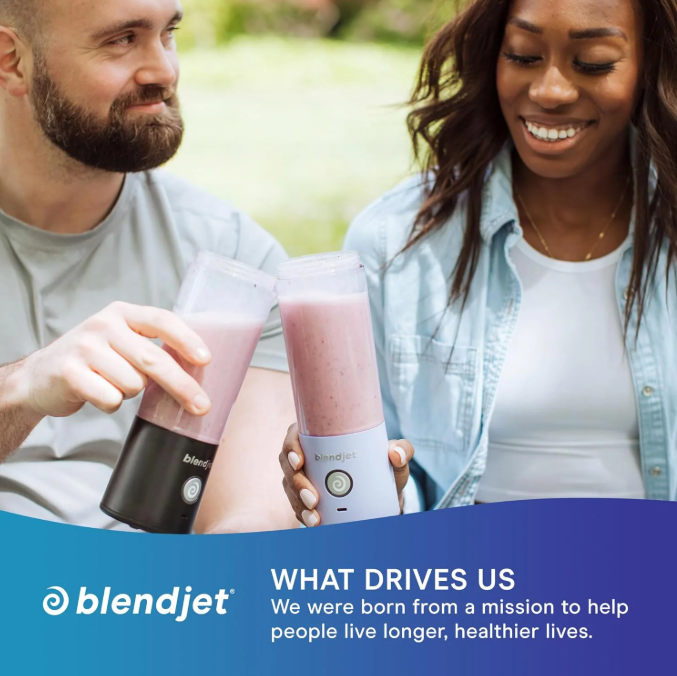 BlendJet 2, the Original Portable Blender, Black