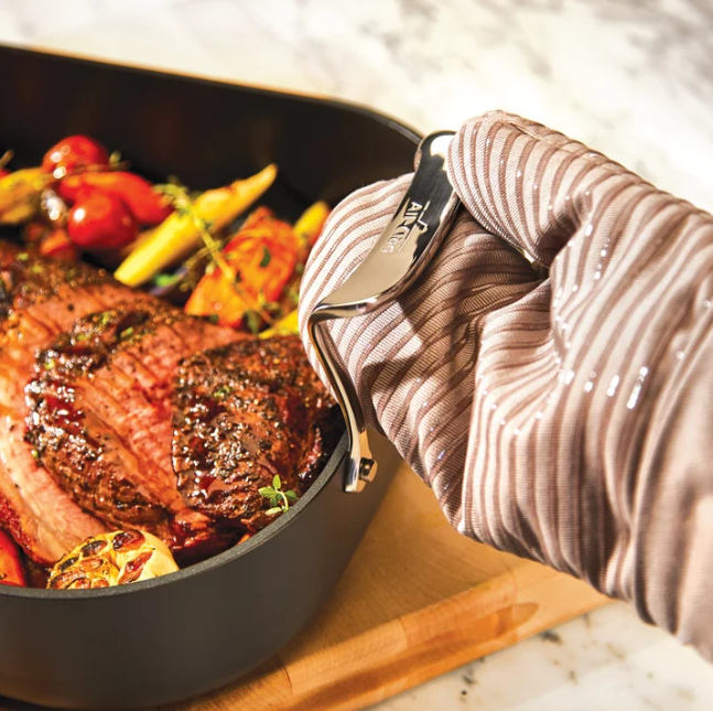 All-Clad Hard Anodized Nonstick Roaster with Rack