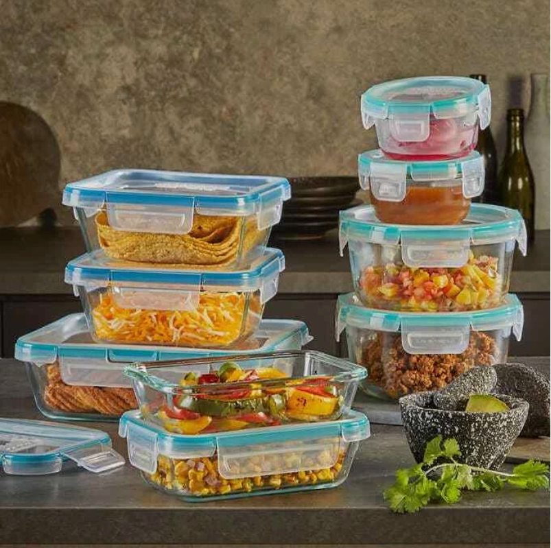Snapware Pure Pyrex 18-Piece Glass Food Storage